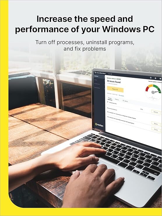 Norton Small Business Premium 2025, Business Cybersecurity with Antivirus for 10 Devices Plus 24/7 Business Tech Support, 500GB PC Cloud Backup, Password Manager [Download]
