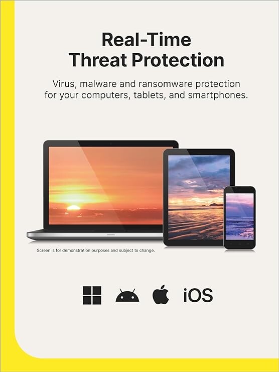 Norton 360 Standard 2025, Antivirus software for 1 Device with Auto Renewal