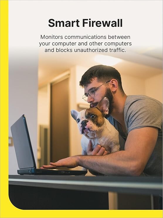 Norton AntiVirus Plus 2025, Antivirus software for 1 Device with Auto-Renewal - Includes Password Manager, Smart Firewall and PC Cloud Backup [Download]