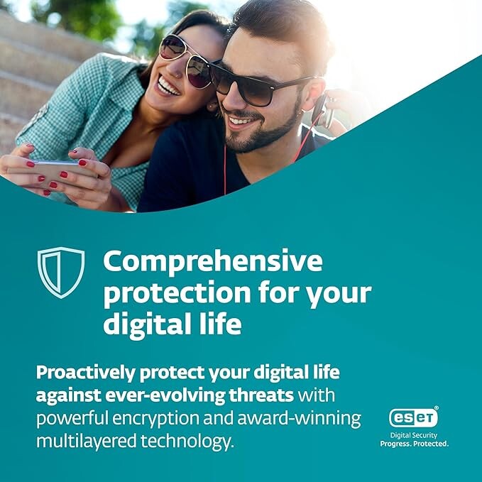 ESET Home Security Ultimate | Antivirus | VPN | Identity Protection | 2025 Edition | 10 Devices | 1 Year| Password Manager | Privacy Protection | Ransomware | Digital Download [PC/Mac/Android]