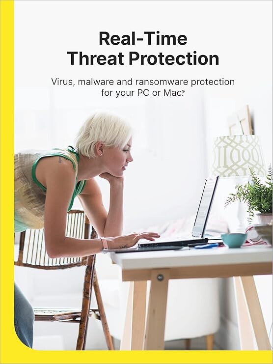 Norton AntiVirus Plus 2025, Antivirus software for 1 Device with Auto-Renewal - Includes Password Manager, Smart Firewall and PC Cloud Backup [Download]