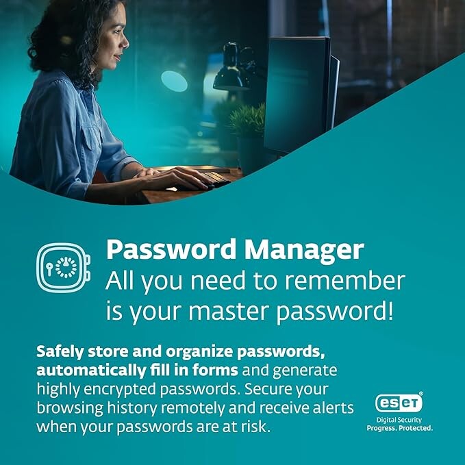 ESET Small Business Security | 2025 Edition | 5 Devices | 1 Year | Small Business Software | Server Protection | VPN | Ransomeware | Privacy | IOT Protection | Digital Download [PC/Mac/Android]
